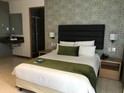 Cama o camas de una habitación en Hotel Ros Gaud
