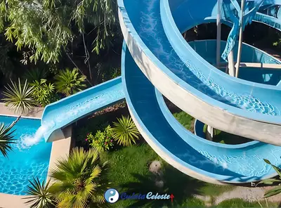 Piscina en o cerca de Quinta Celeste