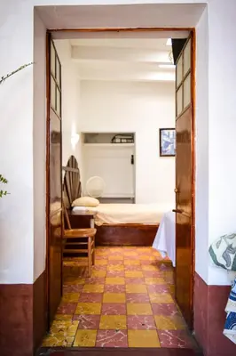 Zona de estar de Hotel Posada Santa Anita