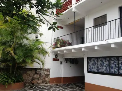 Un balcón o terraza de Hotel Posada Santa Anita