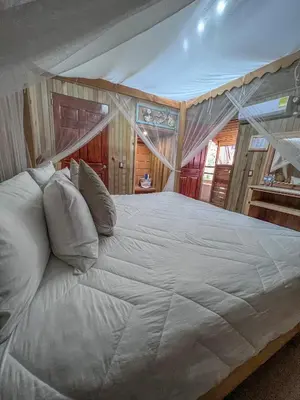 Cama o camas de una habitación en Finca las Isabeles
