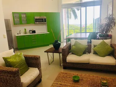 Una cocina o zona de cocina en PuntaGaviota