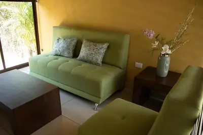 Zona de estar de Casa Flores Hotel & Spa