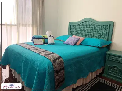 Cama o camas de una habitación en Aruma Cuernavaca