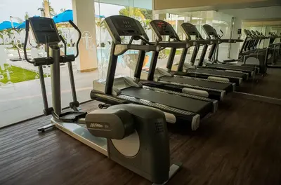 Gimnasio o instalaciones de fitness de Hotel Aqua Spa & Resort