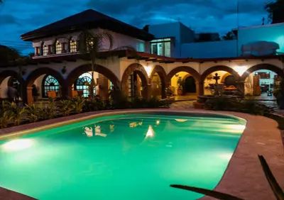 Piscina en o cerca de Hotel Casa del Agua