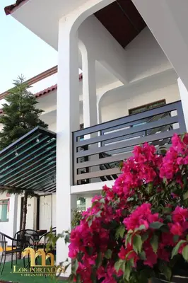 Un balcón o terraza de HOTEL LOS PORTALES CHIGNAHUAPAN