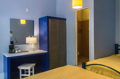 Cama o camas de una habitación en Casa de Don Pablo Hostel