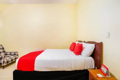 Cama o camas de una habitación en OYO Hotel Y Restaurante Mitla, Oaxaca