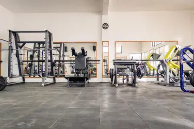 Gimnasio o instalaciones de fitness de Hotel Azucena