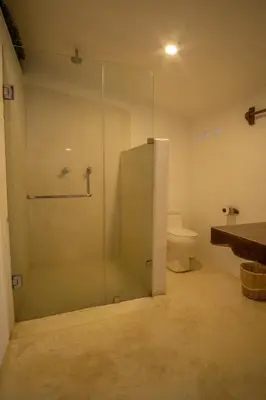 Un baño de Casa Estrella Fugaz Rinconcito Mazunte