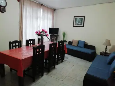 Zona de estar de Posada de Vick