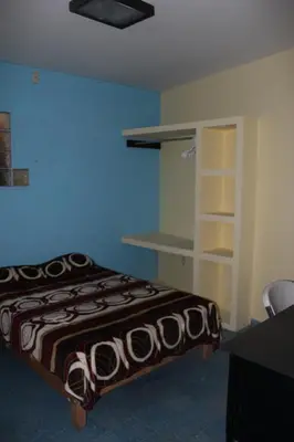 Cama o camas de una habitación en Posada de Vick