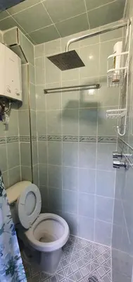 Un baño de Departamentos muy cercanos al aeropuerto T2 wifi free
