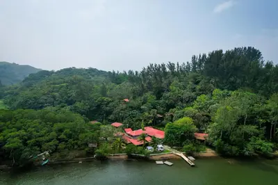 Paisaje cerca de este lodge