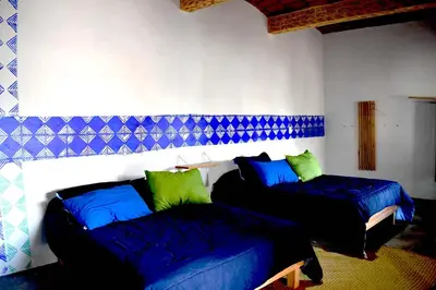 Zona de estar de Ojo de Luna Teotitlan