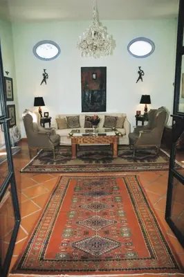 Zona de estar de Casa Marly