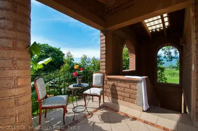 Un balcón o terraza de Hotel Casa Pomarrosa