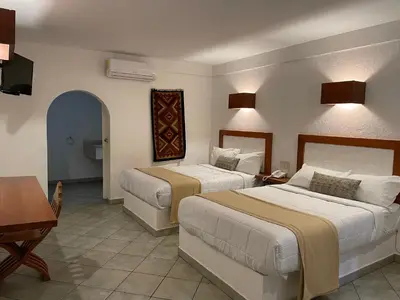 Cama o camas de una habitación en Aldea del Bazar