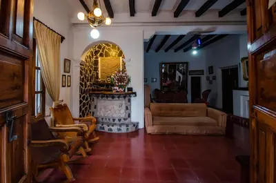 Zona de estar de Villa San Francisco Hotel