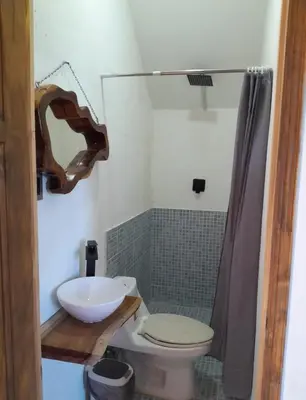 Un baño de Hotel Quinto Sol