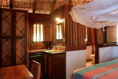 Cama o camas de una habitación en Villa Escondida