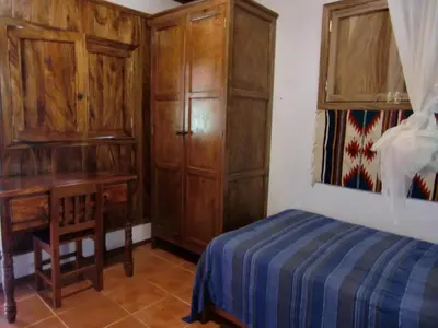 Cama o camas de una habitación en Villa Escondida