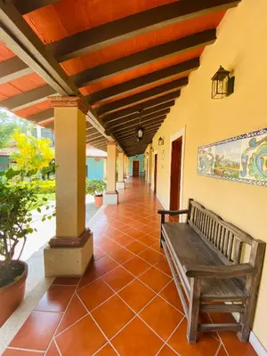 Un balcón o terraza de Hotel Spa Posada Tlaltenango
