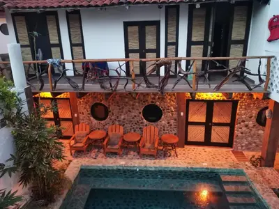 Piscina en o cerca de Posada Buda-Tortuga