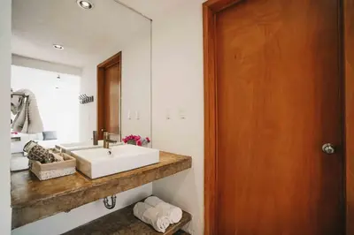 Un baño de Luxury House Malinalco