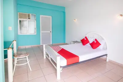 Plano de OYO Hotel Estacion,José Cardel,Parque Central Revolución