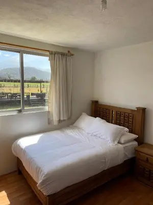 Cama o camas de una habitación en Floresta Casa de Campo