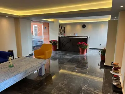 Zona de estar de Hotel La Iguana