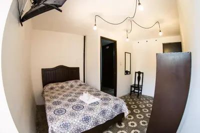 Cama o camas de una habitación en La Fuente Catedral