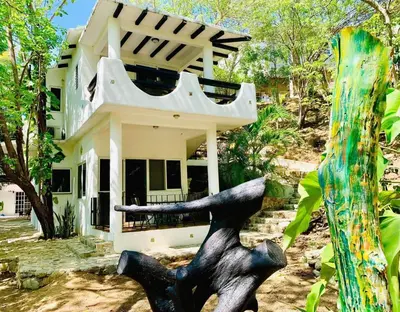Jardín al aire libre en Casa Il Tucano