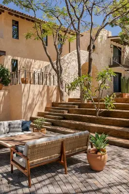 Zona de estar de Hotel Casa Santo Origen