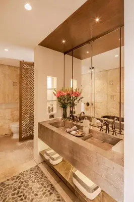 Un baño de Hotel Casa Santo Origen