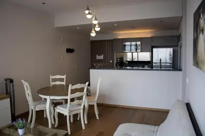 Zona de estar de Condo con Alberca a un Paso del Estadio Azteca