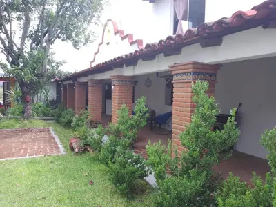 Jardín al aire libre en Andivi en la ruta dominica