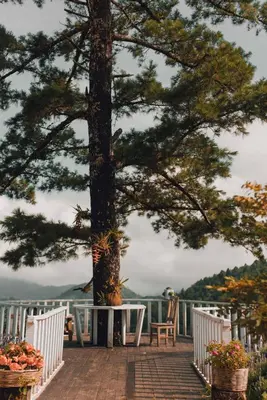 Paisaje cerca de este lodge