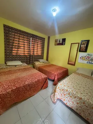Cama o camas de una habitación en México Lindo