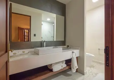 Un baño de Casa Barroca