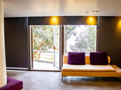 Zona de estar de San Antonio Bed & Breakfast