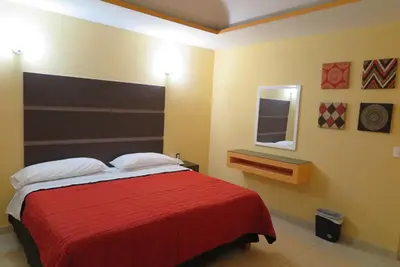 Cama o camas de una habitación en Hotel BONADAY Inn