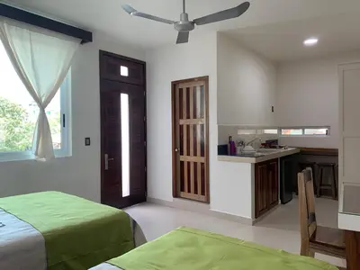 Cama o camas de una habitación en Lidxi Rosae