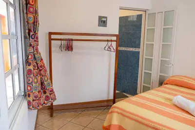 Cama o camas de una habitación en Casa Lomas del Marinero Internet Starlink SIN GARAJE
