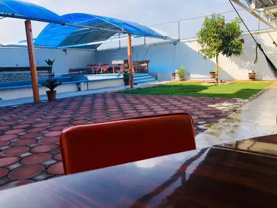 Zona de estar de Casa el paraíso