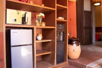 Una cocina o zona de cocina en Habitación individual zona centro
