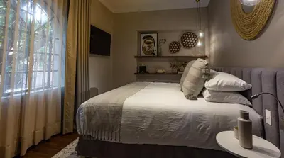 Cama o camas de una habitación en Agata Hotel Boutique & Spa