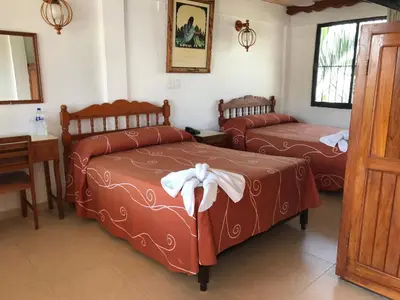 Cama o camas de una habitación en Arcos hotel